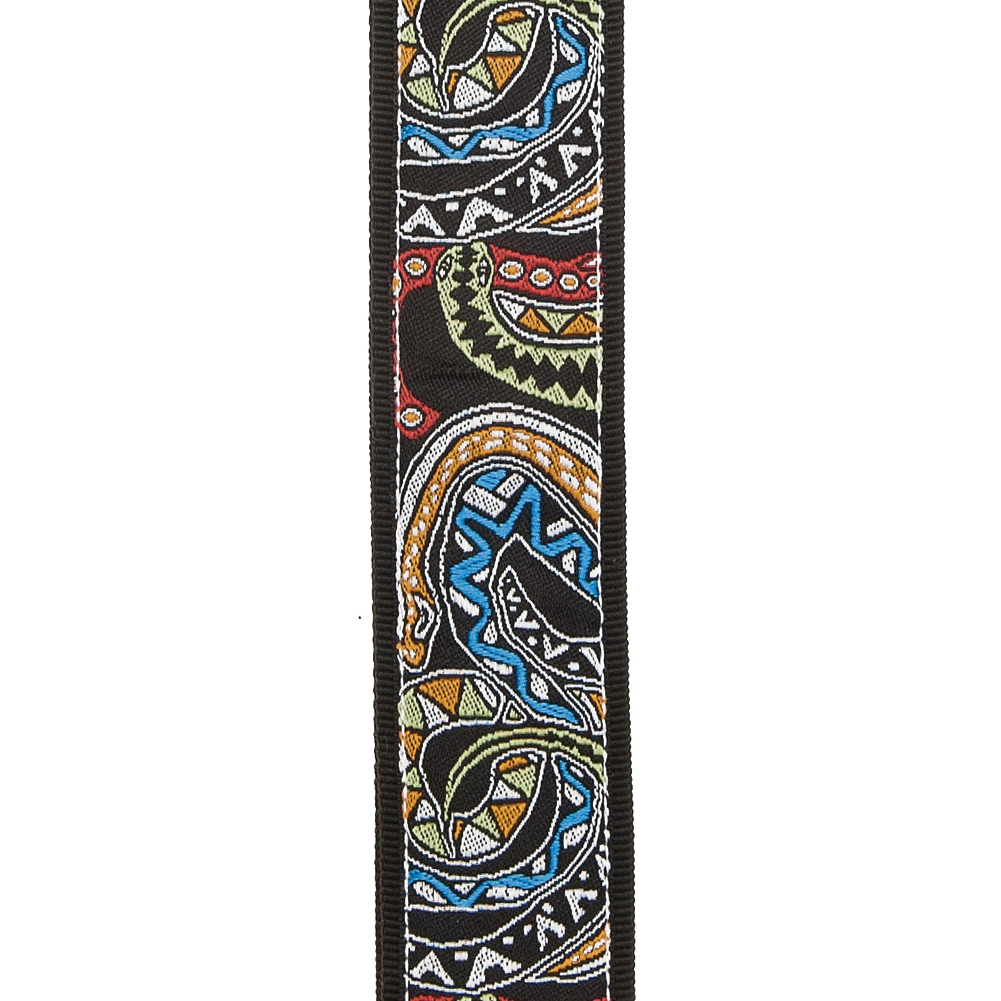 Planet Waves 50mm Joe Satriani Woven Guitar Strap - Snakes Mosaic