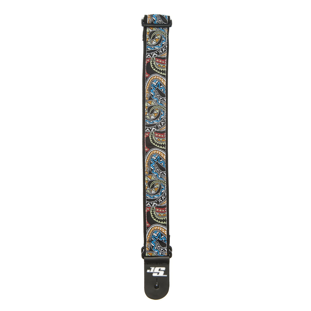 Planet Waves 50mm Joe Satriani Woven Guitar Strap - Snakes Mosaic