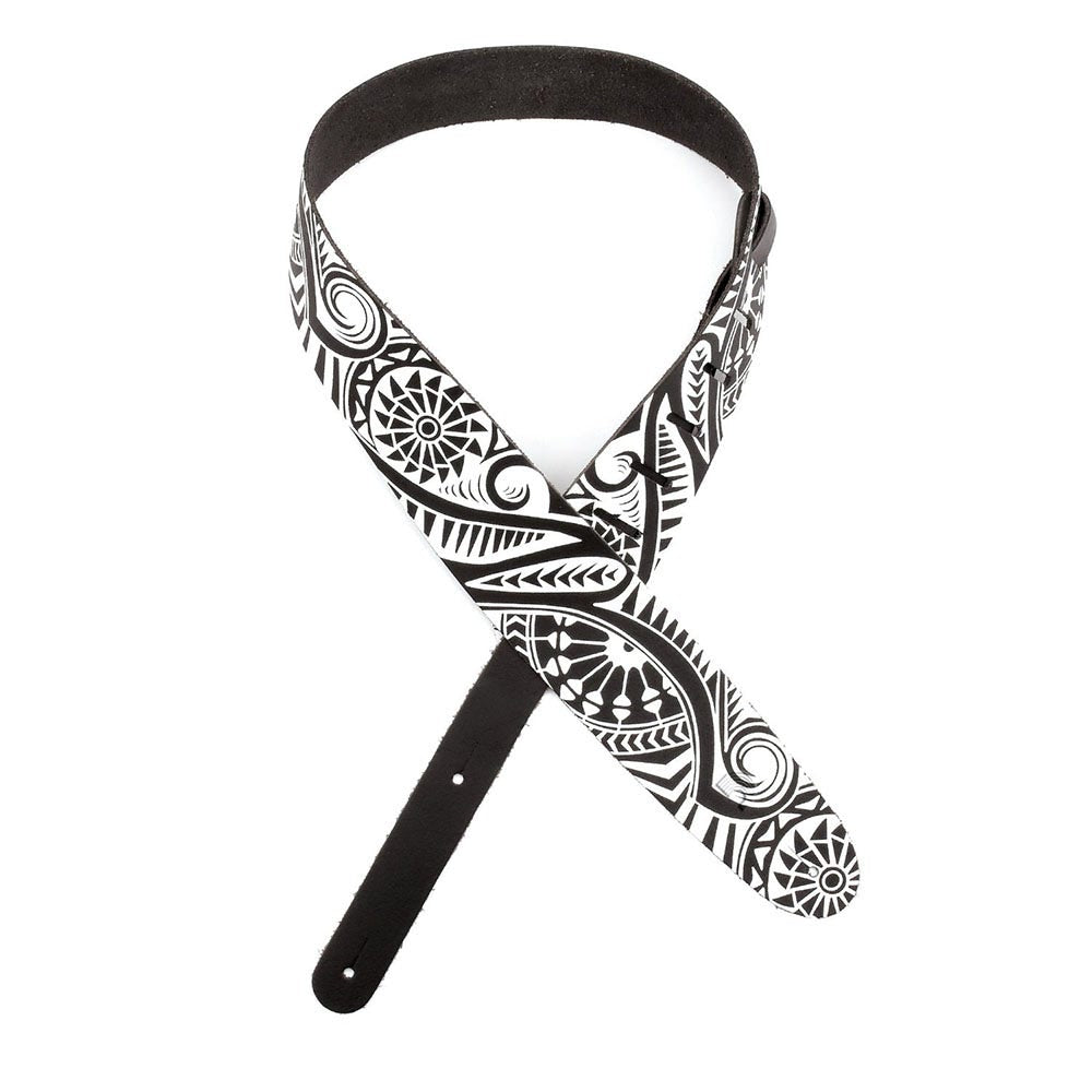 D'Addario Planet Waves L25W1500 2.5" Guitar Strap - Tribal Tattoo