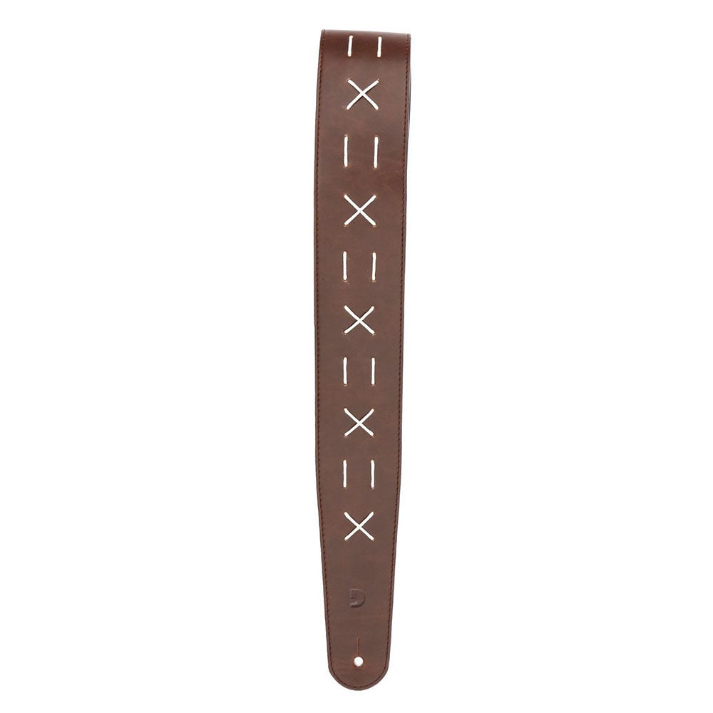 D'Addario Planet Waves L25W1501 2.5" Guitar Strap - Decorative Stitching
