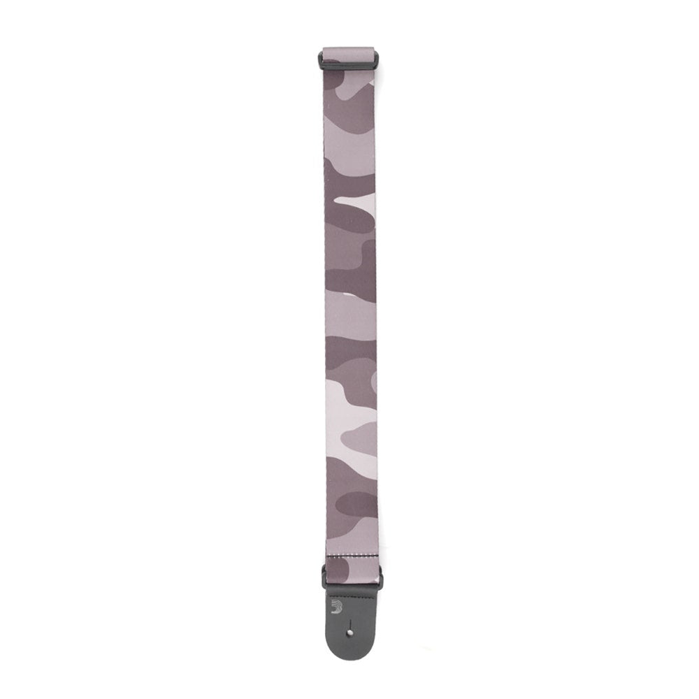 D'Addario Planet Waves P20W1405 Polyester Woven Guitar Bass Strap, Black Camo
