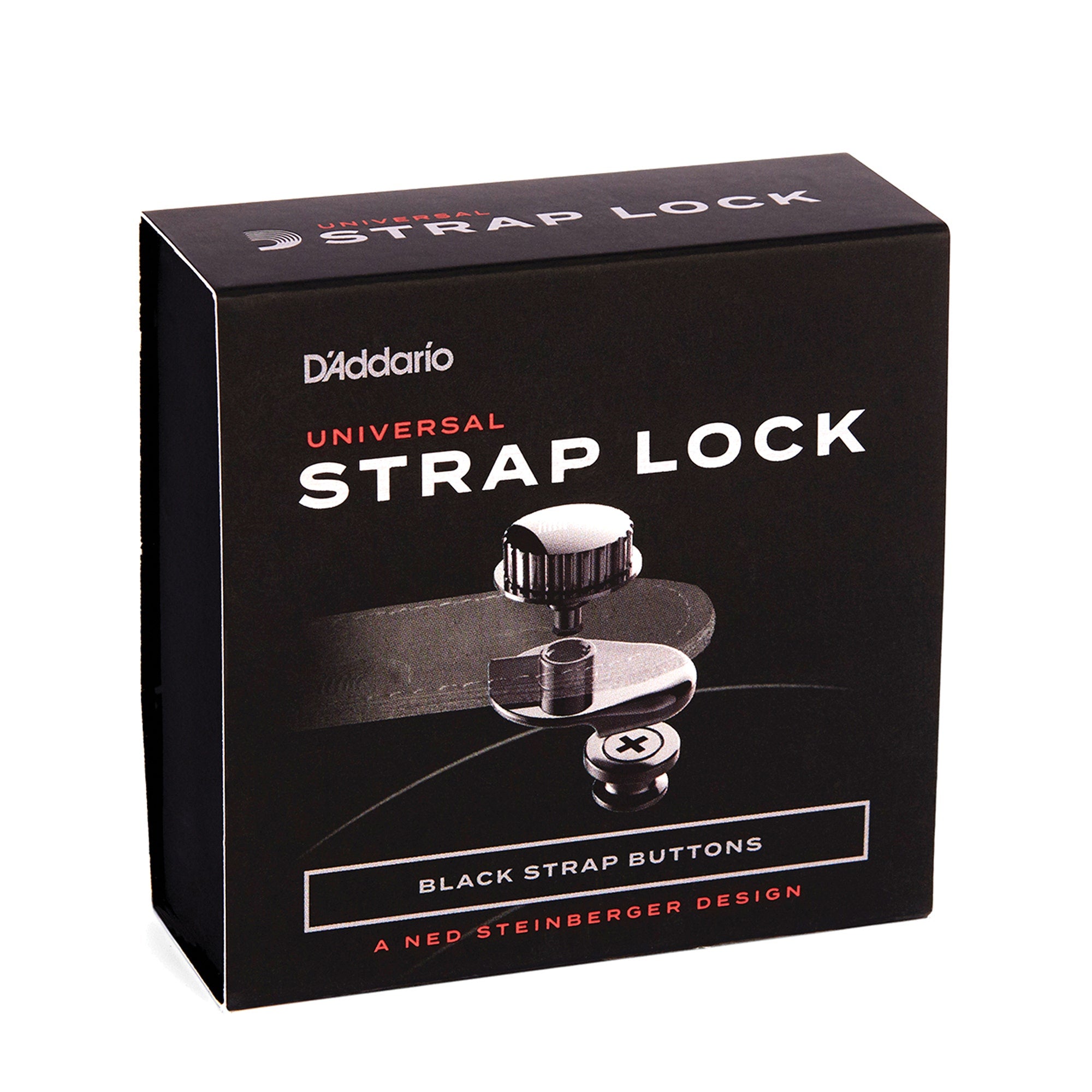 D'Addario PW-SLS-01 Universal Strap Lock System - Black
