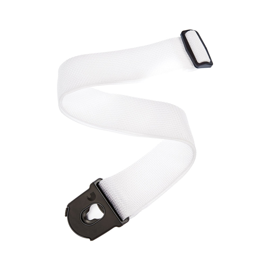 Planet Waves PWSPL208 50mm Classic Planet Lock Strap (White)