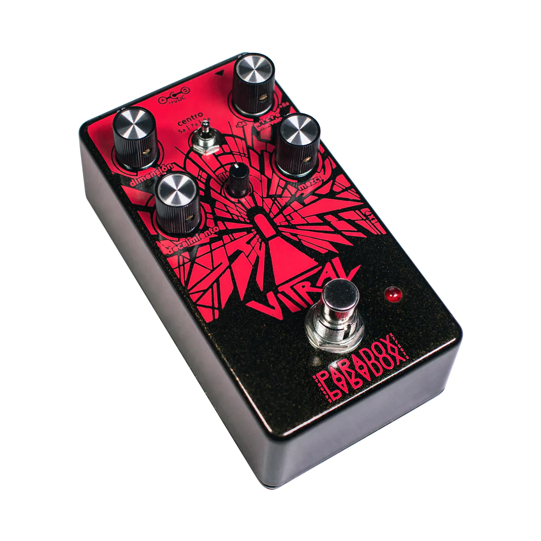 Paradox Effects VITRAL Microtonal Shimmer Reverb Guitar Effects Pedal