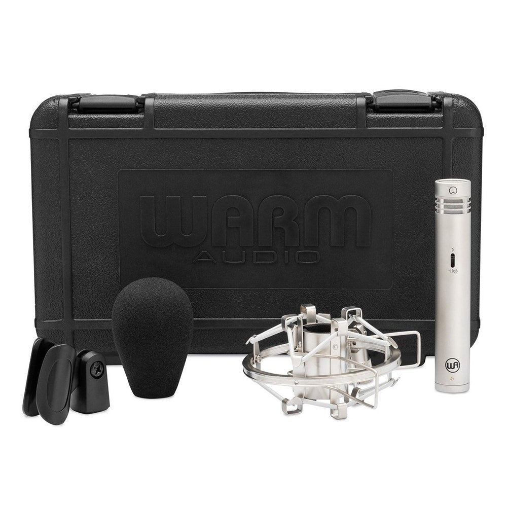 Warm Audio WA-84 Vintage Style Small Capsule Studio Recording Microphone, Single, Nickel (B-STOCK)