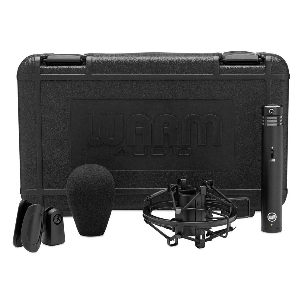 Warm Audio WA-84 Vintage Style Small Capsule Studio Recording Microphone, Single, Black