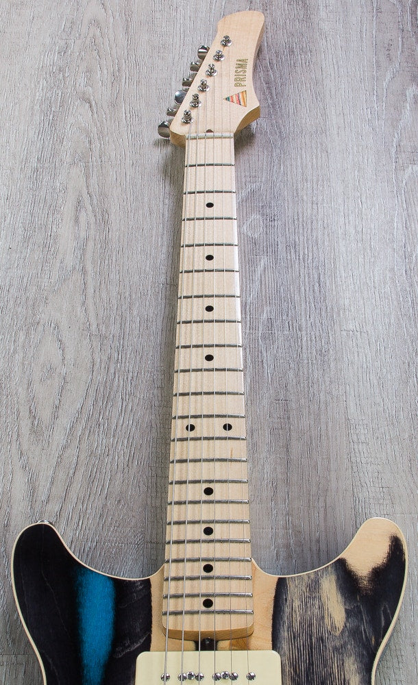Prisma Syndicate Custom Electric Guitar, McNelly P90 Pickups, Mono Gig Bag (Open Box)