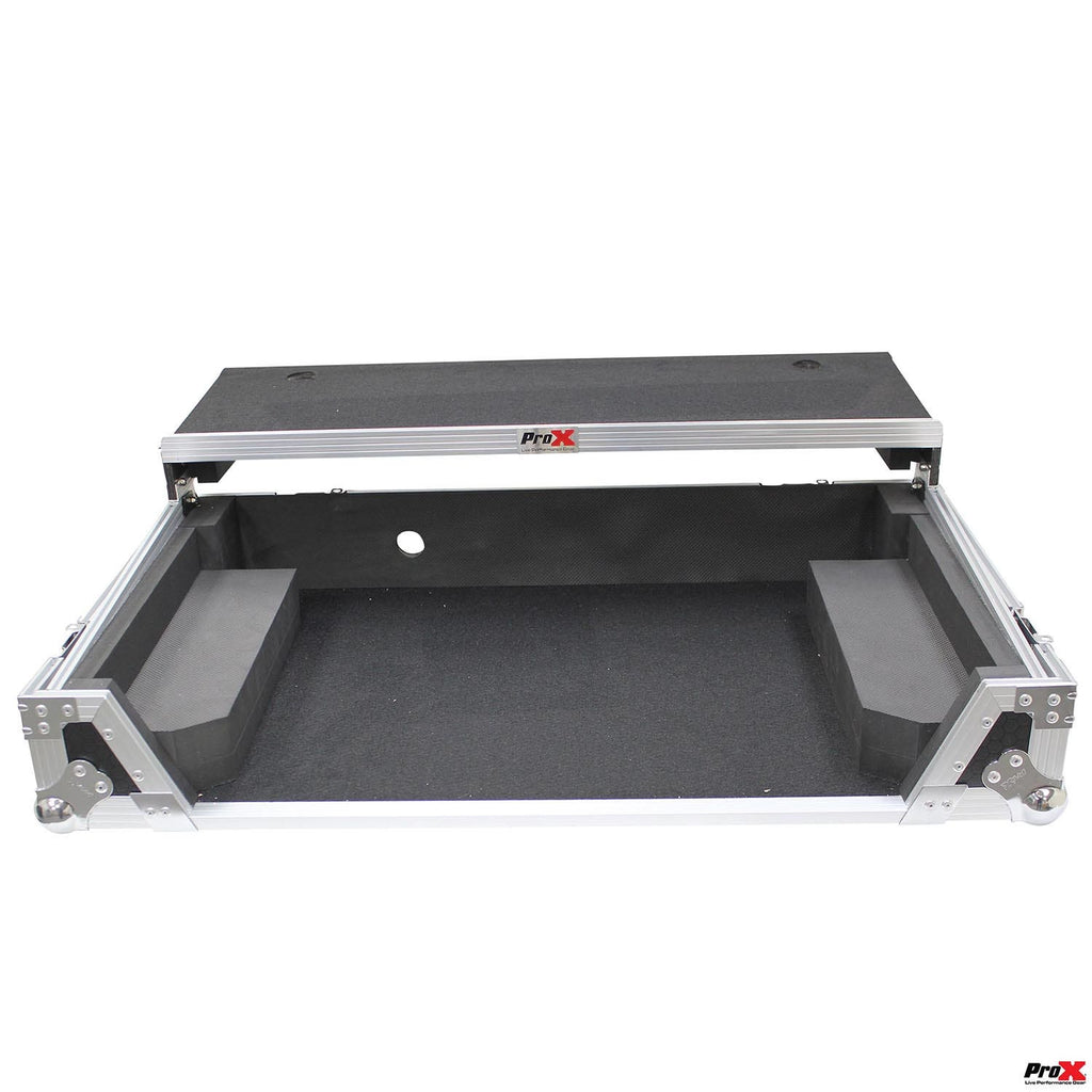 ProX XS-DDJ1000 WLT LED Flight Case For Pioneer DDJ-1000 and SRT Series