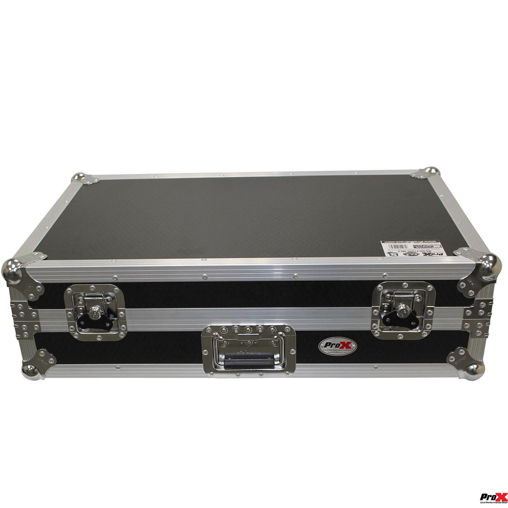 ProX XS-DDJ1000 WLT LED Flight Case For Pioneer DDJ-1000 and SRT Series
