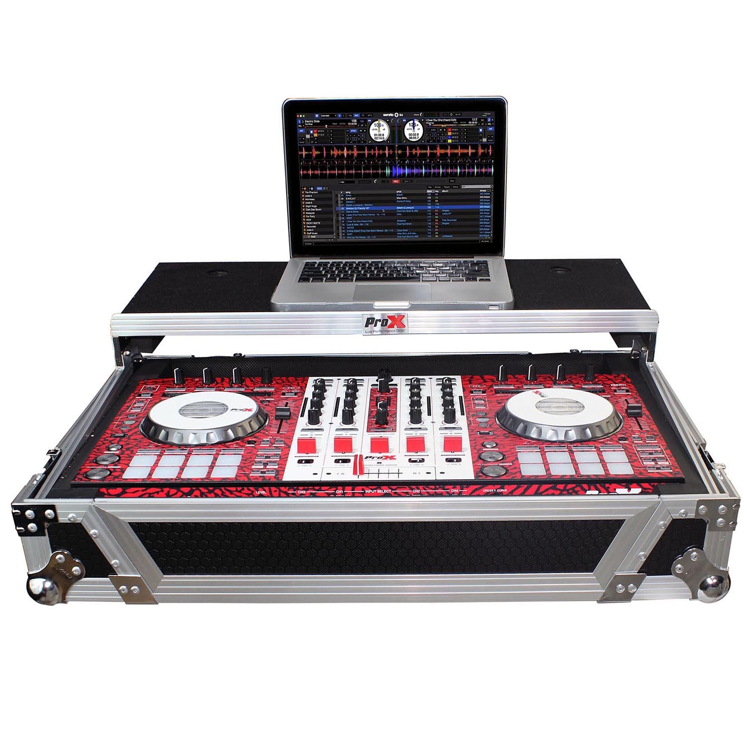 ProX XS-DDJSXWLT Flight Case For Pioneer DDJ-SX2 DDJ-SX3 DDJ-RX