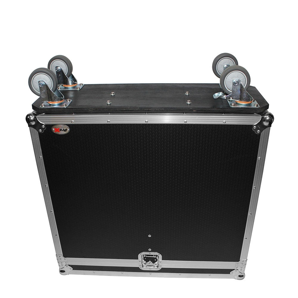 ProX XS-SI-IMPACTDHW ATA Case for Si Impact Digital Mixer with Doghouse and 4" Wheels