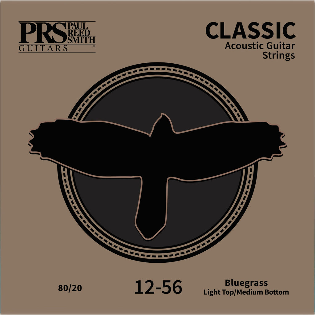 PRS Paul Reed Smith Classic Acoustic Guitar Strings 80/20 Bronze, Bluegrass 12-56