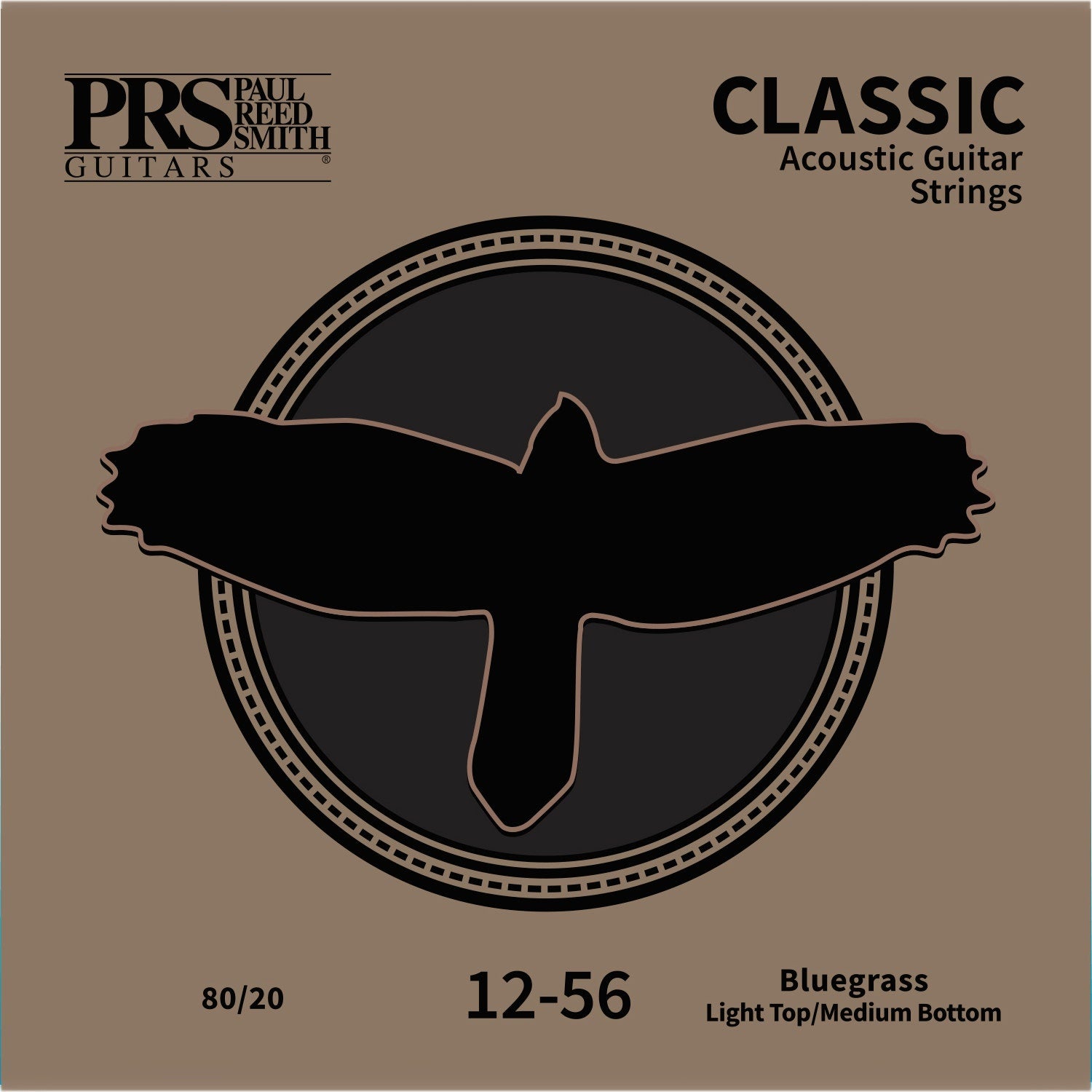 PRS Paul Reed Smith Classic Acoustic Guitar Strings 80/20 Bronze, Bluegrass 12-56