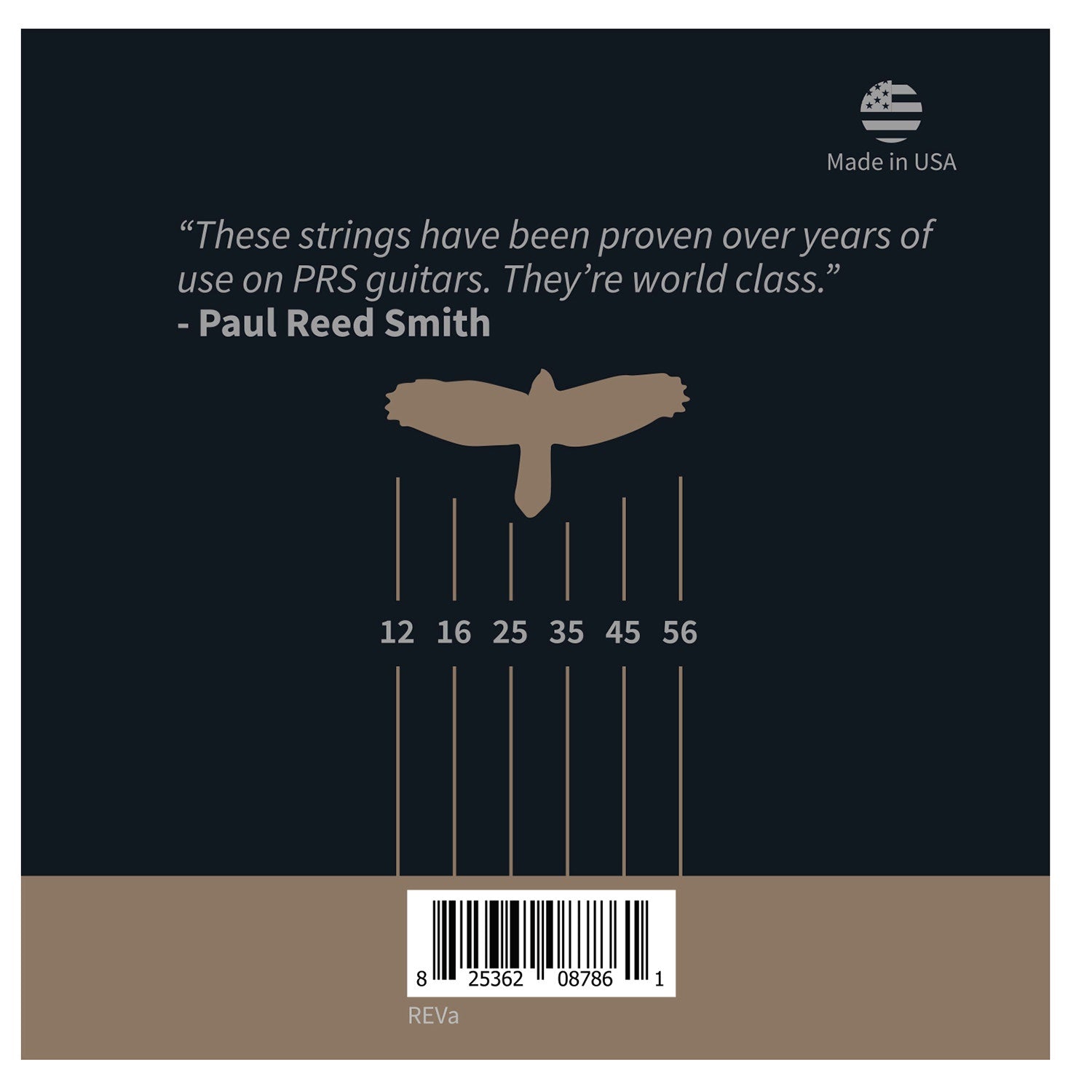 PRS Paul Reed Smith Classic Acoustic Guitar Strings 80/20 Bronze, Bluegrass 12-56