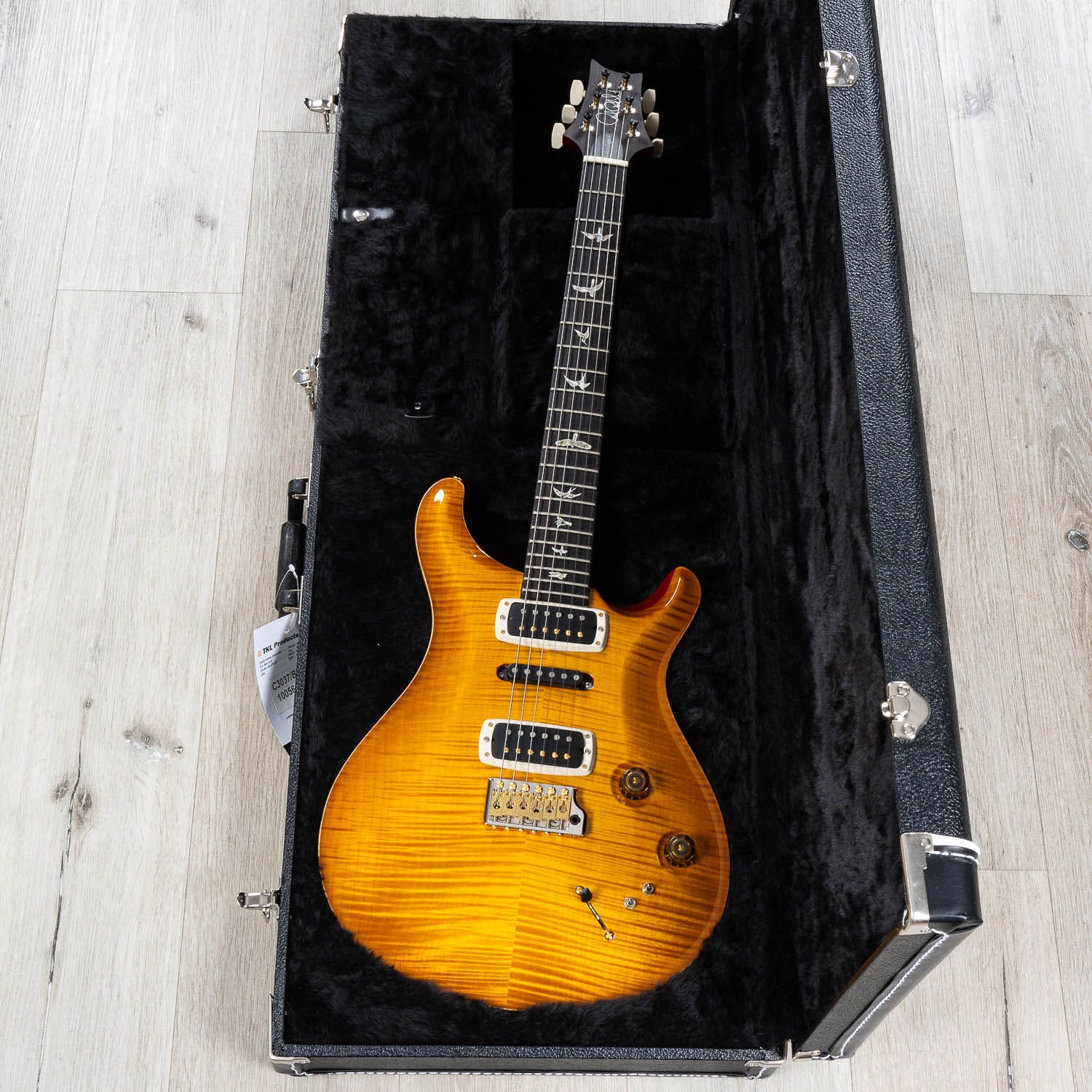 PRS Paul Reed Smith Modern Eagle V 10-Top Guitar, Rosewood Fretboard, Wing Tuners, McCarty Sunburst