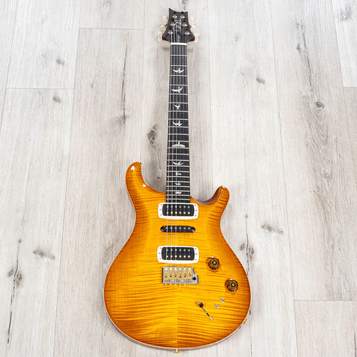 PRS Paul Reed Smith Modern Eagle V 10-Top Guitar, Rosewood Fretboard, Wing Tuners, McCarty Sunburst