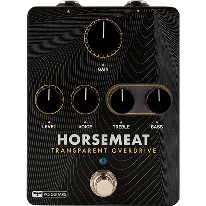 PRS Paul Reed Smith Horsemeat Transparent Overdrive Guitar Effects Pedal