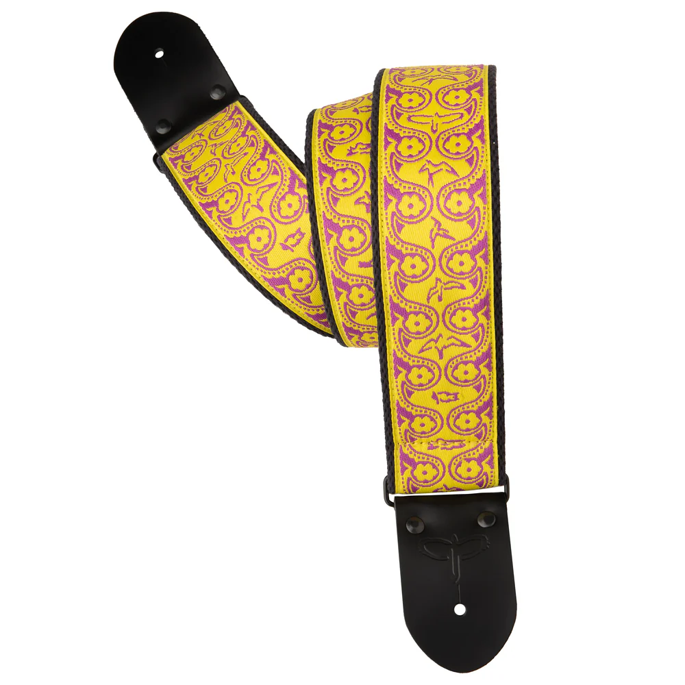 PRS Paul Reed Smith 2.5" Retro Guitar Strap, Fleur, Violet