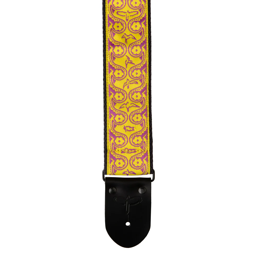 PRS Paul Reed Smith 2.5" Retro Guitar Strap, Fleur, Violet