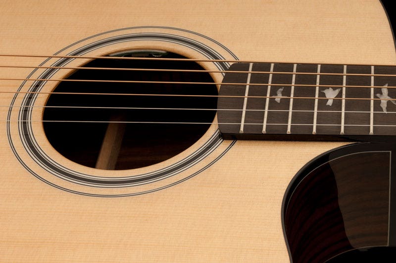 PRS Paul Reed Smith SE A30E Angelus Cutaway Acoustic/Electric Guitar with Hard Case - Natural