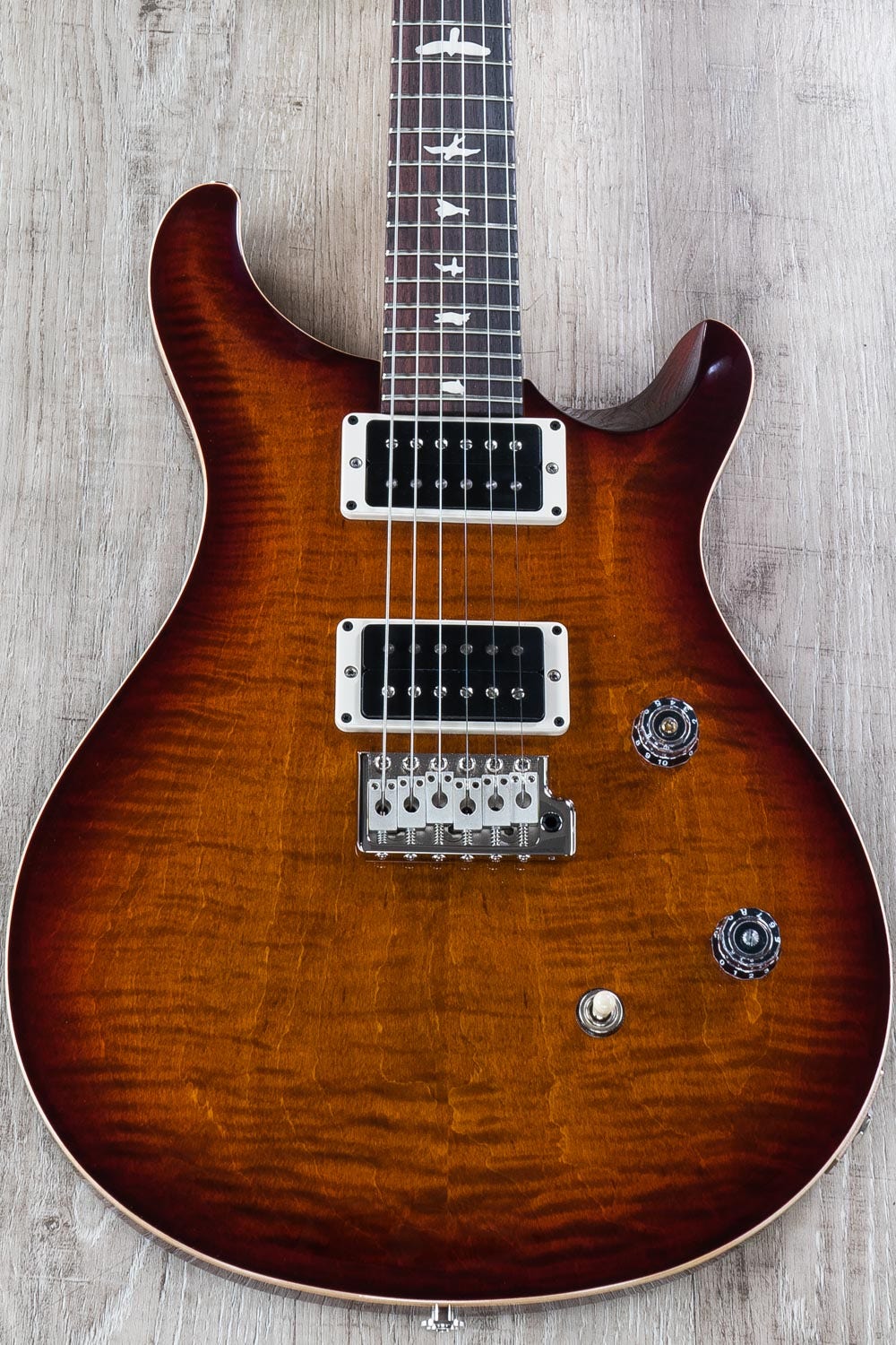 PRS Paul Reed Smith CE 24 Electric Guitar, Rosewood Fretboard, Dark Cherry Sunburst