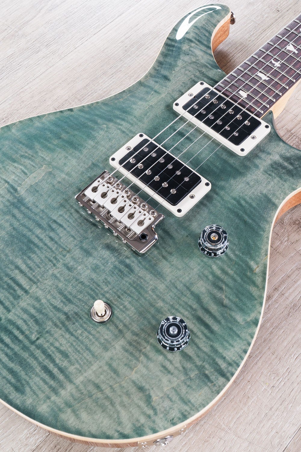 PRS Paul Reed Smith CE 24 Electric Guitar, Rosewood Fretboard, Trampas Green