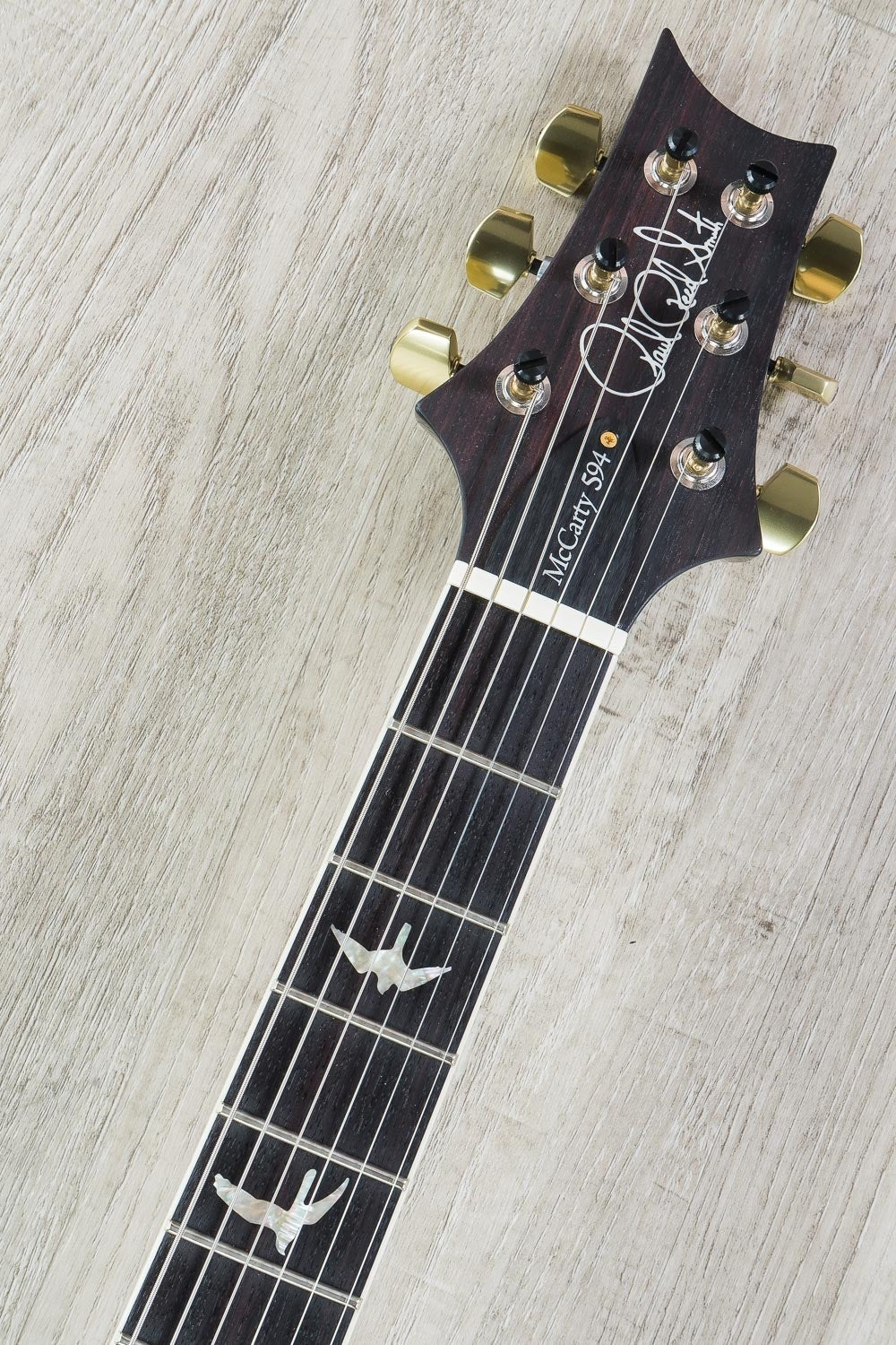 PRS Paul Reed Smith McCarty 594 Electric Guitar, Flame Maple 10-Top, Pattern Vintage, Hard Case - Faded Whale Blue (Open Box)