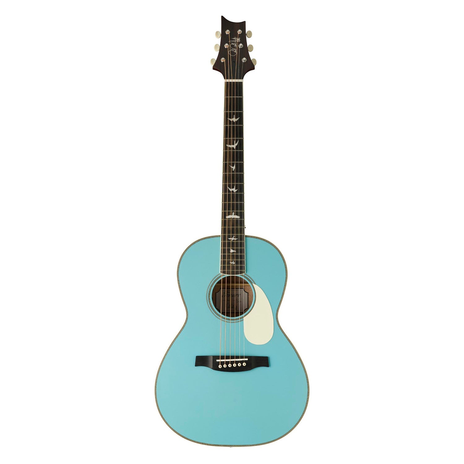 PRS Paul Reed Smith SE P20E Acoustic Electric Parlor Guitar, Limited Edition Powder Blue