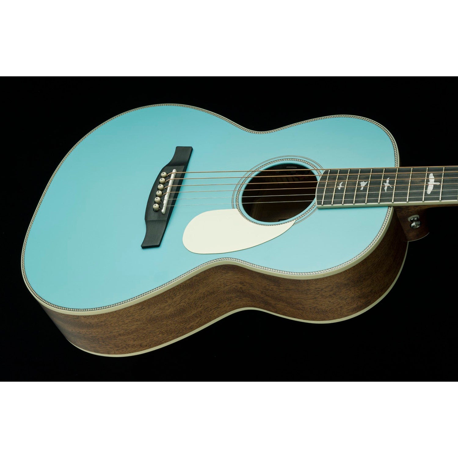 PRS Paul Reed Smith SE P20E Acoustic Electric Parlor Guitar, Limited Edition Powder Blue