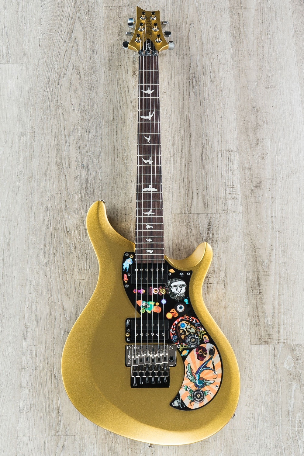 PRS Paul Reed Smith S2 Vela Vernon Reid Signature Limited Edition Electric Guitar with Gig Bag - Egyptian Gold