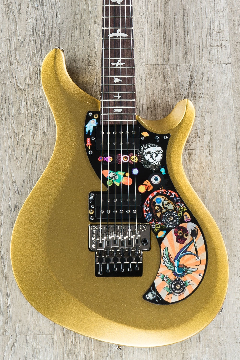 PRS Paul Reed Smith S2 Vela Vernon Reid Signature Limited Edition Electric Guitar with Gig Bag - Egyptian Gold