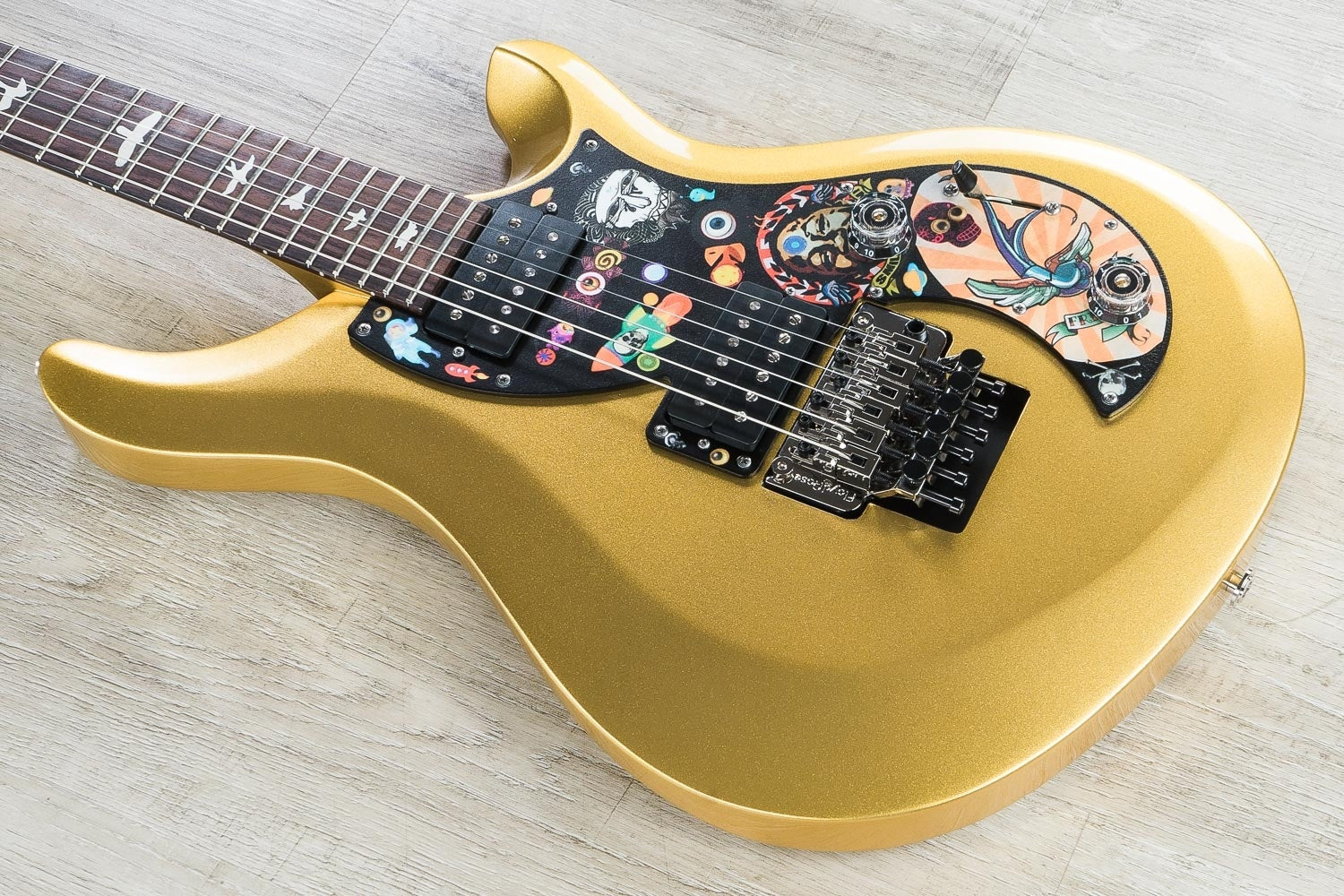 PRS Paul Reed Smith S2 Vela Vernon Reid Signature Limited Edition Electric Guitar with Gig Bag - Egyptian Gold
