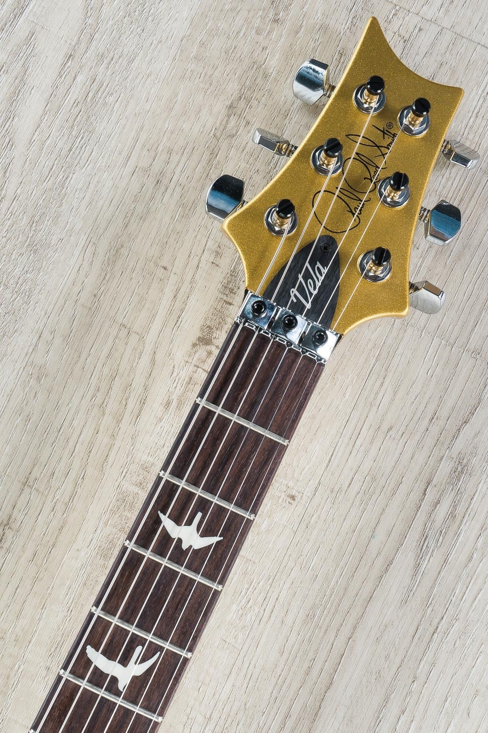 PRS Paul Reed Smith S2 Vela Vernon Reid Signature Limited Edition Electric Guitar with Gig Bag - Egyptian Gold