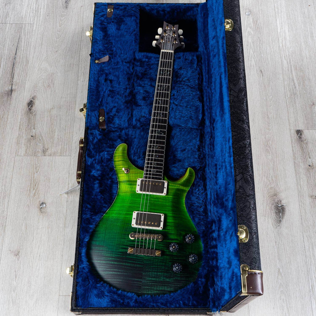 PRS Paul Reed Smith Wood Library McCarty 594 Electric Guitar, Satin Green Fade, Brazilian Rosewood