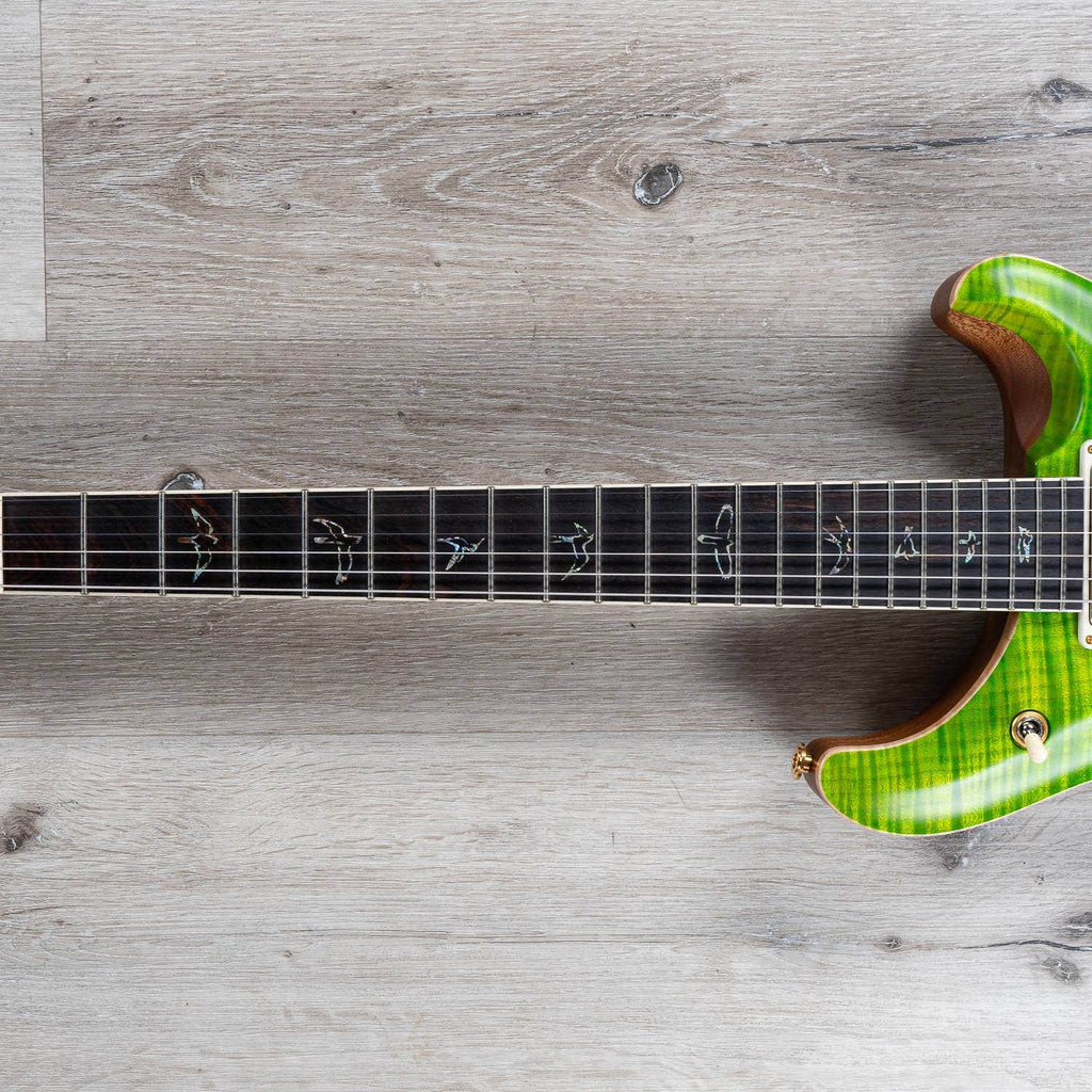 PRS Paul Reed Smith Wood Library McCarty 594 Electric Guitar, Satin Green Fade, Brazilian Rosewood