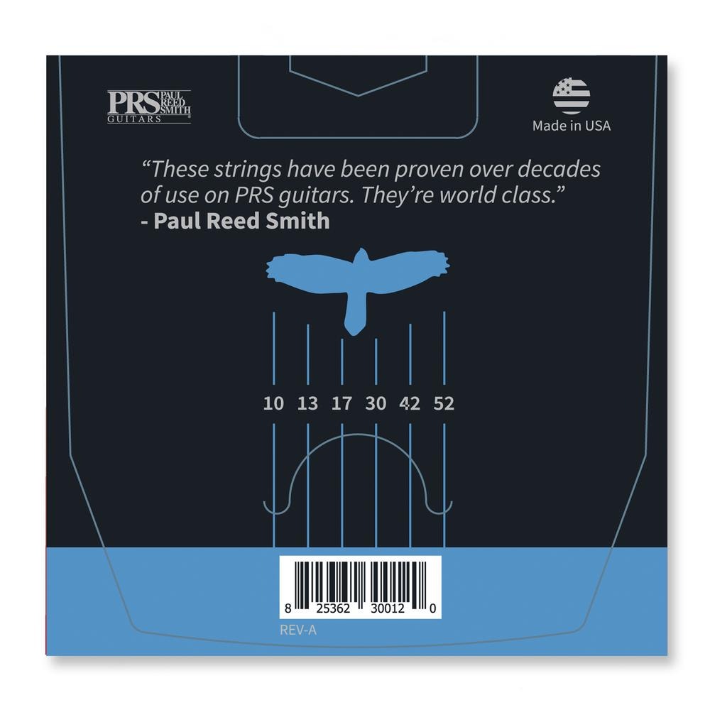 PRS Paul Reed Smith Classic Light Top/Heavy Bottom Electric Guitar Strings 10-52