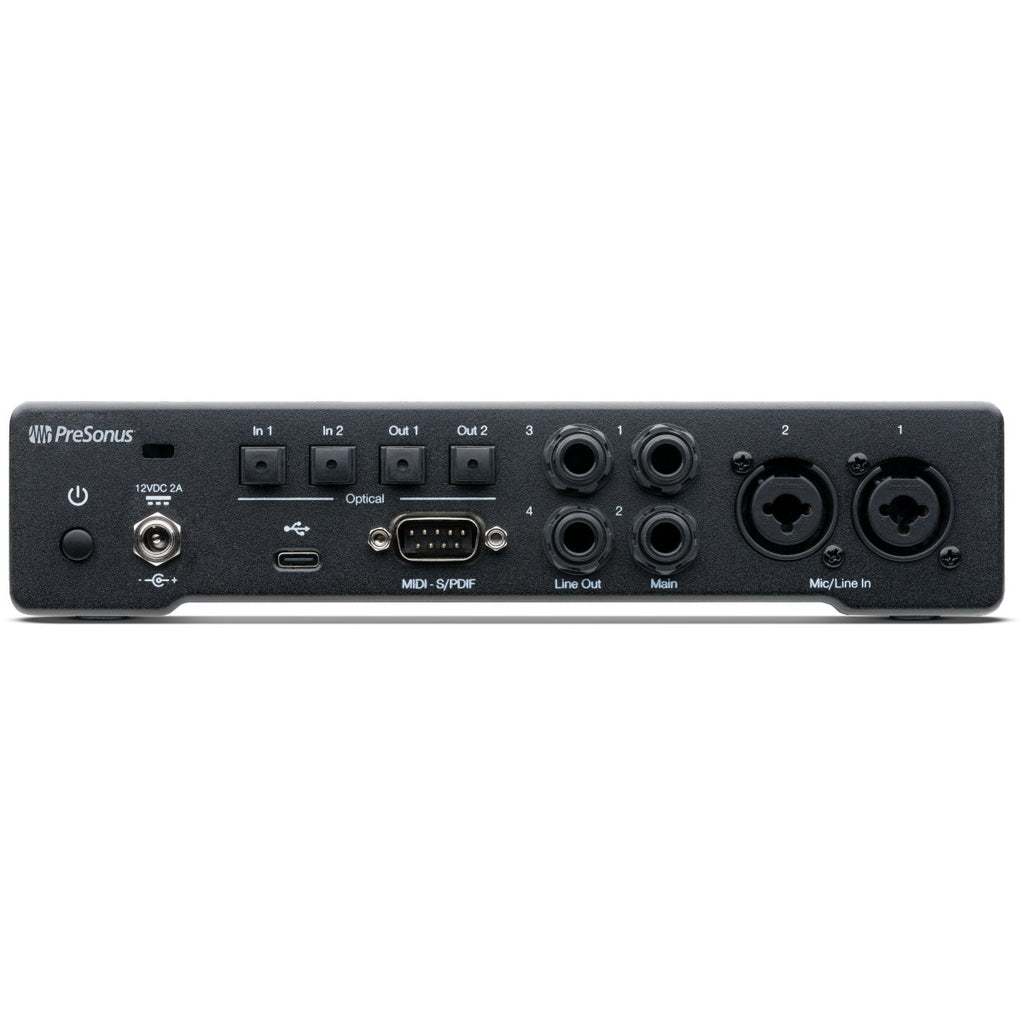 PreSonus Quantum HD 2 20 x 24 USB-C Audio Interface with 2 MAX-HD Mic Preamps