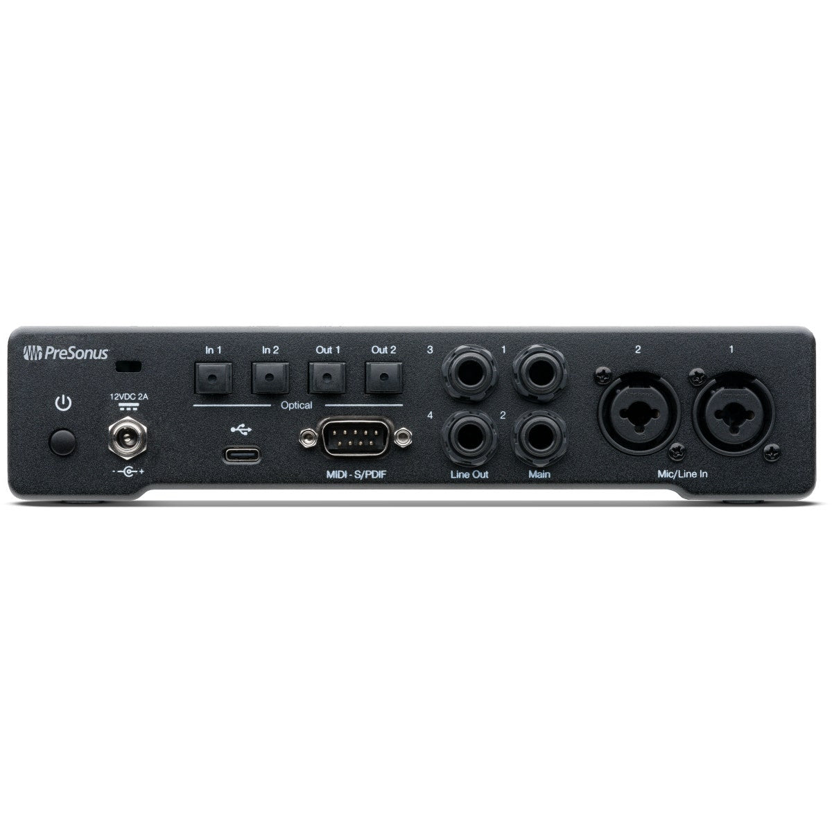 PreSonus Quantum HD 2 20 x 24 USB-C Audio Interface with 2 MAX-HD Mic Preamps