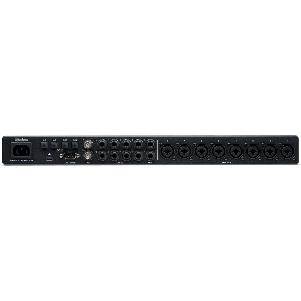 PreSonus Quantum HD 8 26 x 30 USB-C Audio Interface with 8 MAX-HD Mic Preamps