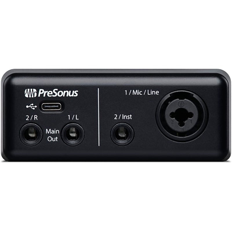 PreSonus AudioBox GO Creator Bundle with USB Audio Interface, M7 Microphone & HD7 Headphones