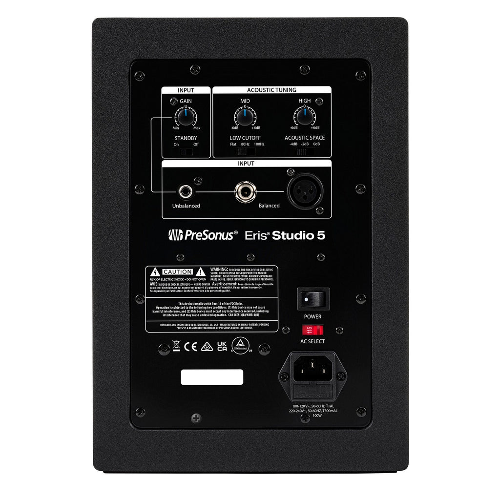 PreSonus Eris Studio 5 5-Inch Active Studio Monitor with EBM Waveguide