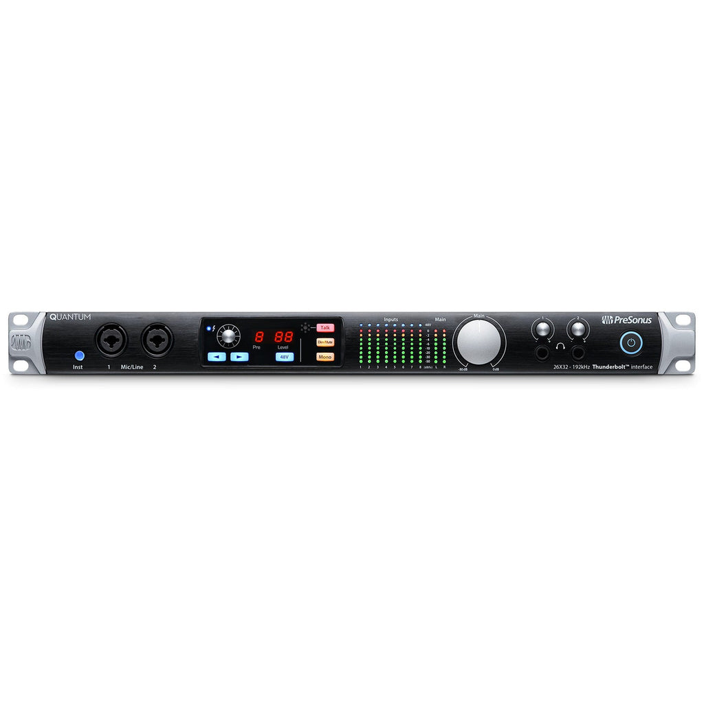 PreSonus Quantum 24-Bit/192kHz 26-In/32-Out Thunderbolt 2 Audio Interface