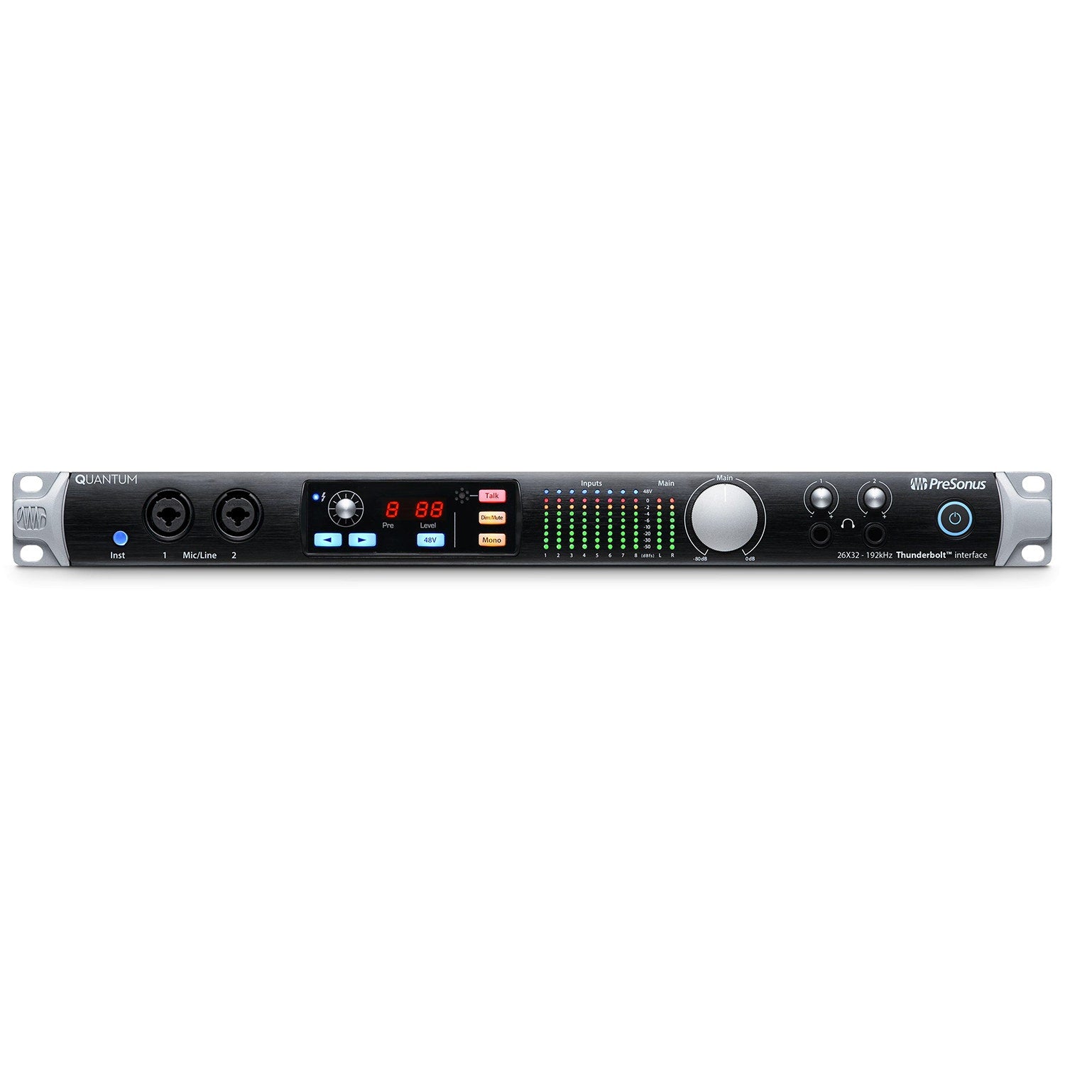 PreSonus Quantum 24-Bit/192kHz 26-In/32-Out Thunderbolt 2 Audio Interface