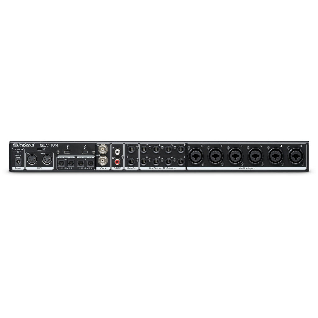 PreSonus Quantum 24-Bit/192kHz 26-In/32-Out Thunderbolt 2 Audio Interface