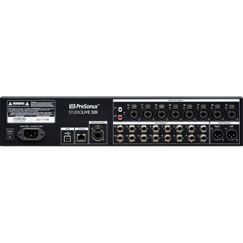 PreSonus StudioLive Series III 32R 32-Channel Digital Rack Mixer & Stage Box