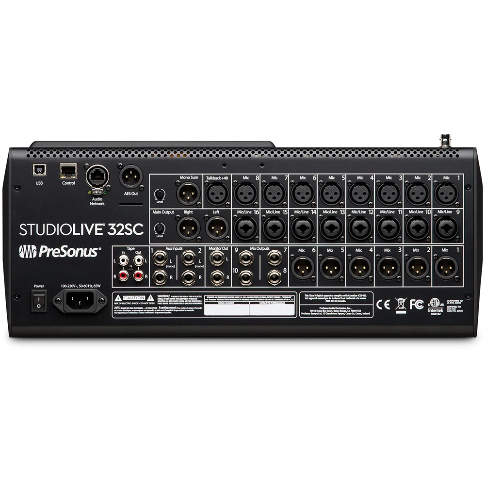 Presonus StudioLive 32SC Series III 32-Channel Digital Mixer and USB Audio Interface