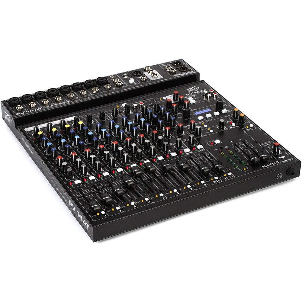 Peavey PV 14 AT Mixer with Autotune & Bluetooth Wireless Connectivity