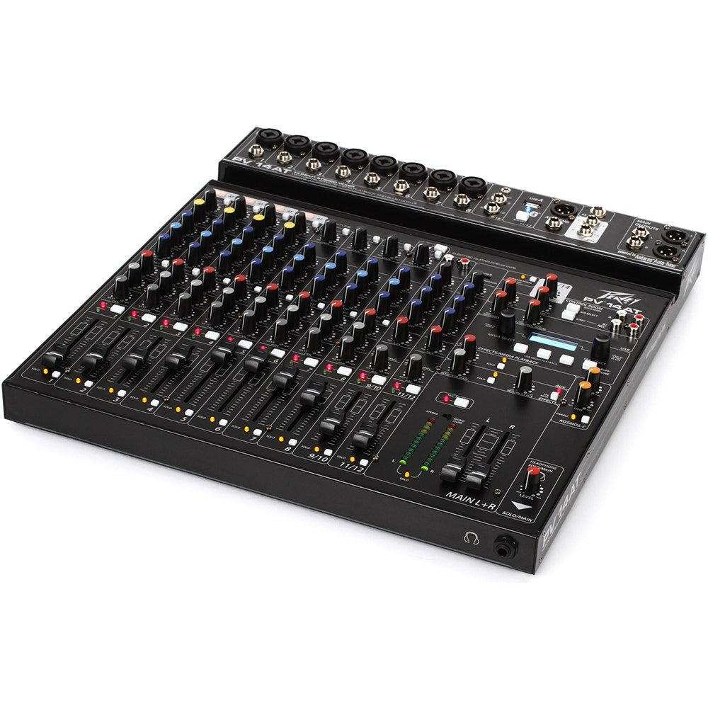 Peavey PV 14 AT Mixer with Autotune & Bluetooth Wireless Connectivity