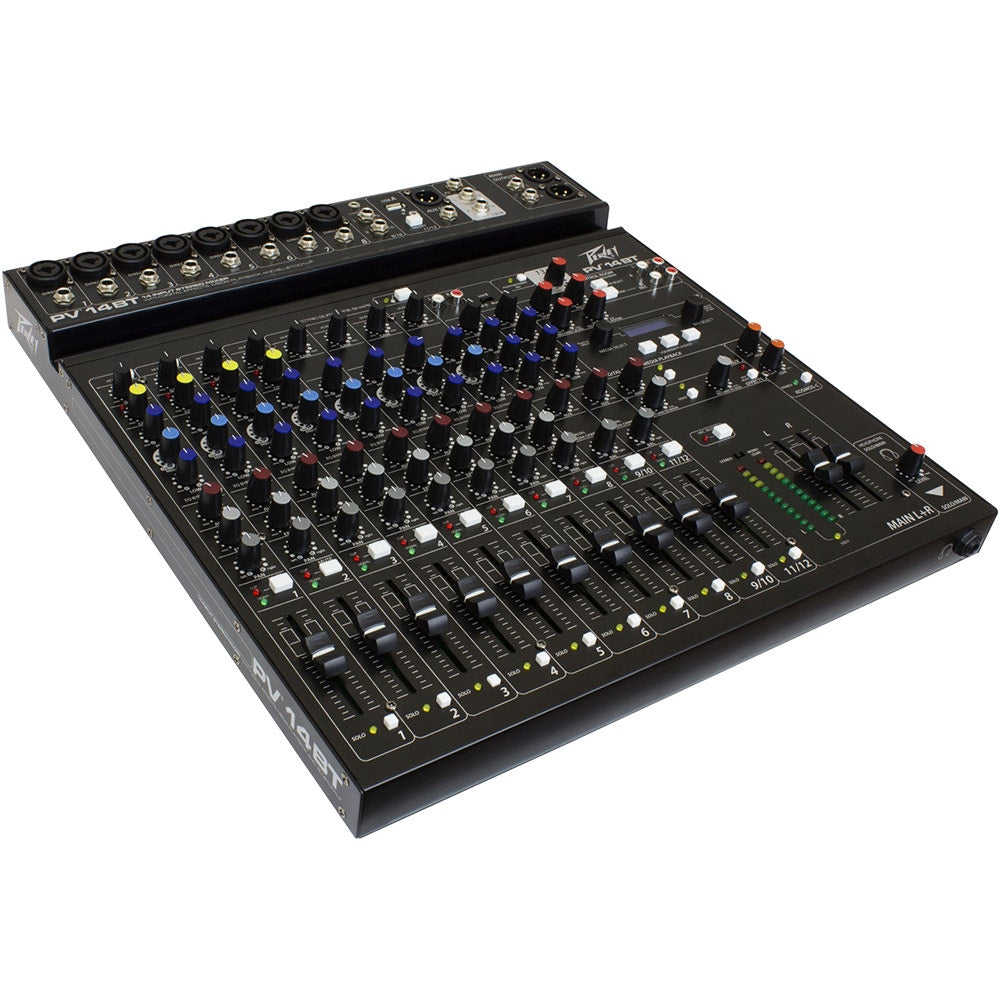Peavey PV 14 BT Stereo Mixer with Bluetooth Wireless Connectivity