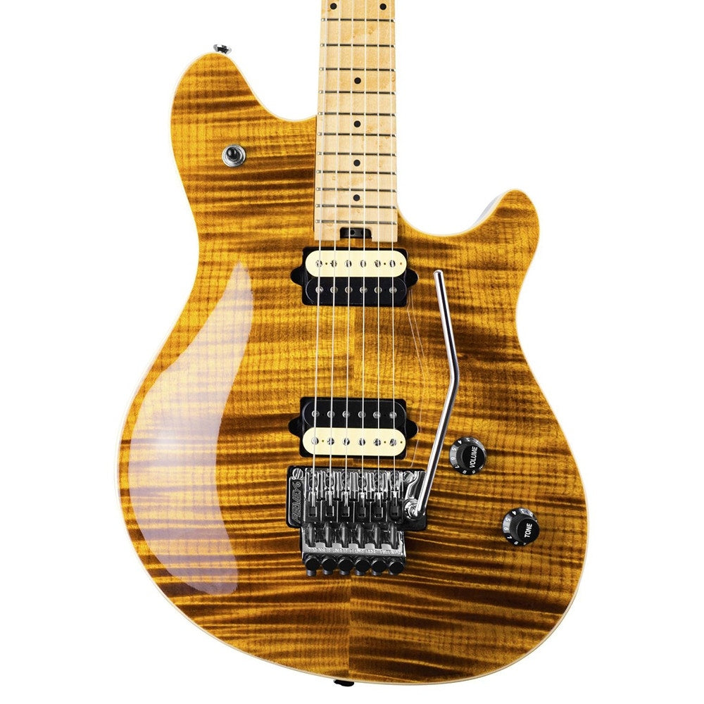 Peavey HP2 ST Electric Guitar with Flame Maple Top - Tiger Eye